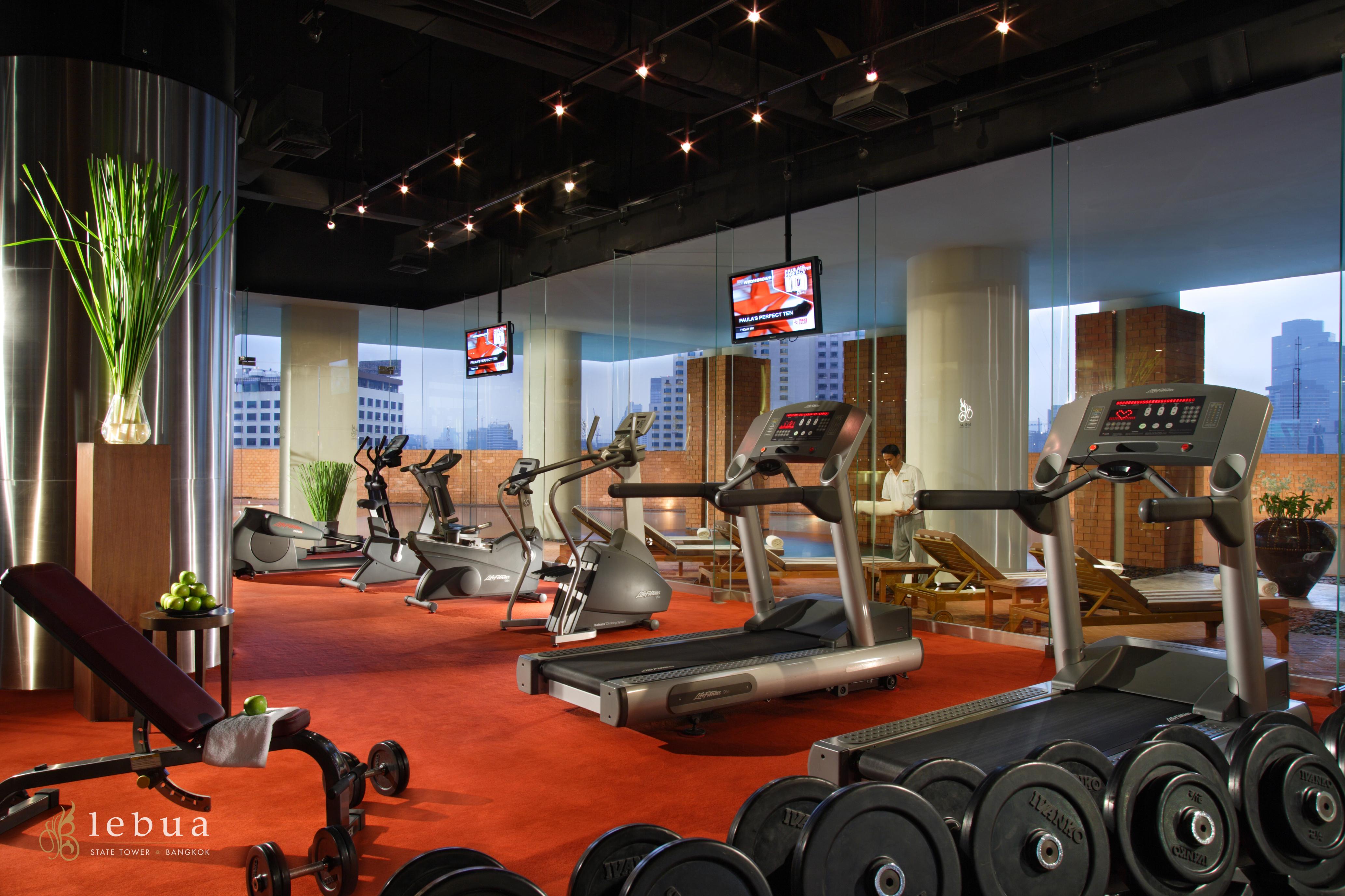 Lebua At State Tower Hotel Банкок Съоръжения снимка The gym at Lebua